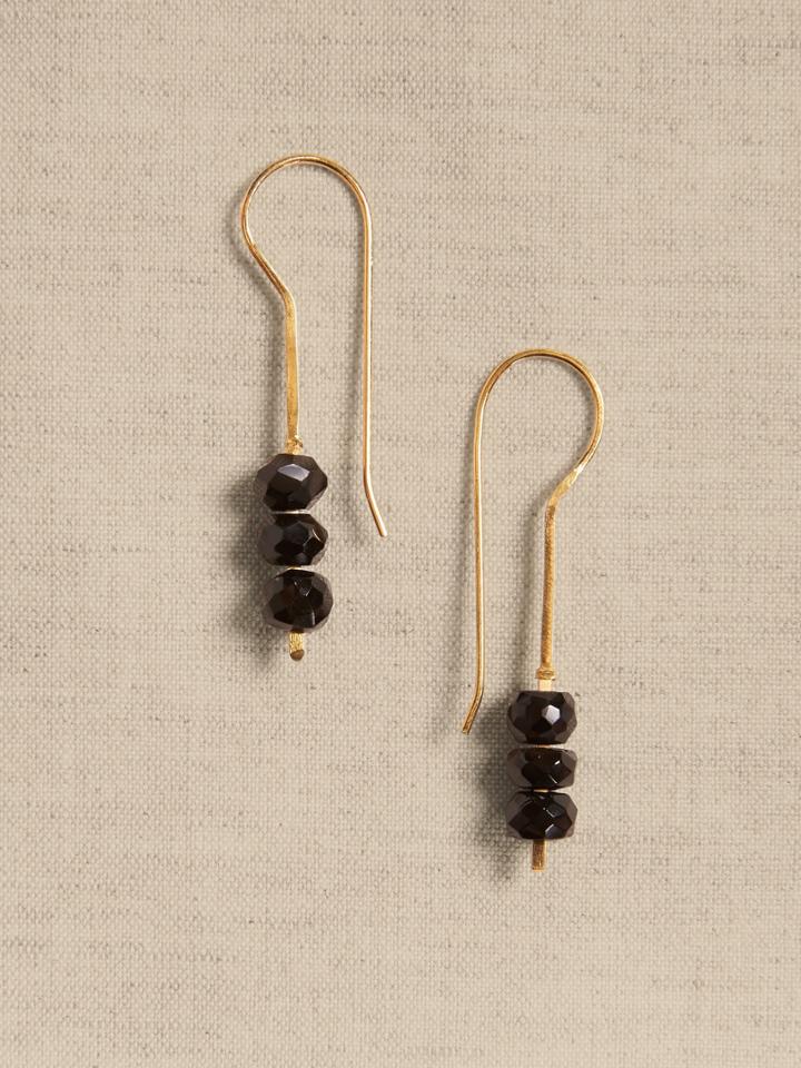 Rondelle Trio Earrings | Aureus + Argent