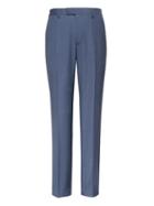 Banana Republic Mens Slim Blue Italian Wool Suit Pant Comet Blue Size 32w