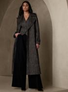 Kit Tweed Trench Coat