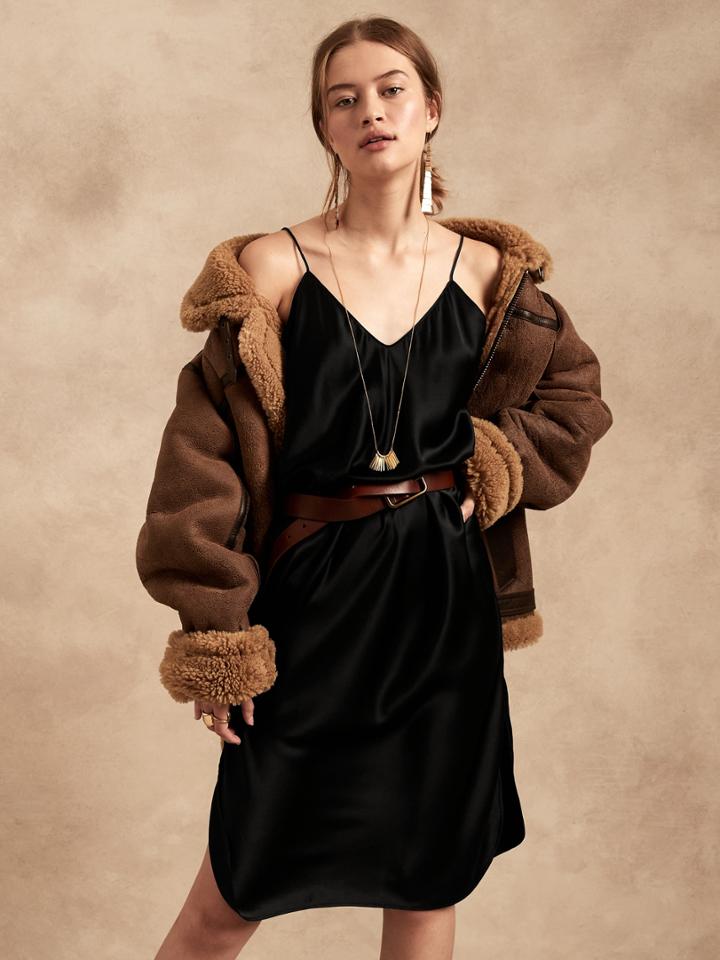 Petite Bliss Silk Dress