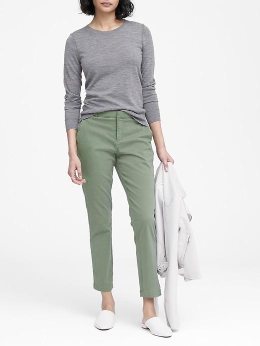 Banana Republic Petite Sloan Skinny-fit Chino Ankle Pant