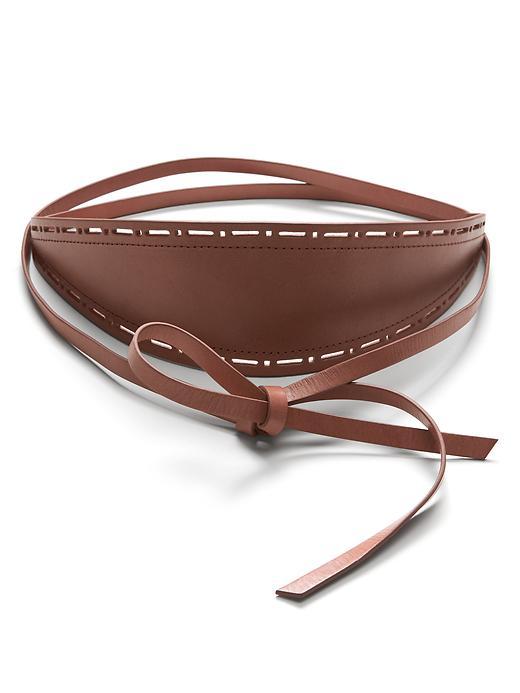 Banana Republic Obi Tie Belt Size M/l - Vachetta