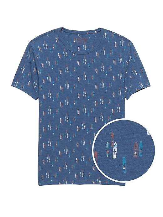 Banana Republic Surfer Graphic T-shirt