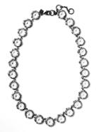 Banana Republic Ice Chunk All Around Necklace - Clear Crystal