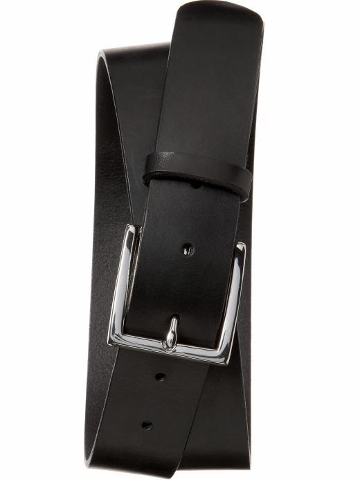 Banana Republic Men's Leather Black Modern Belt