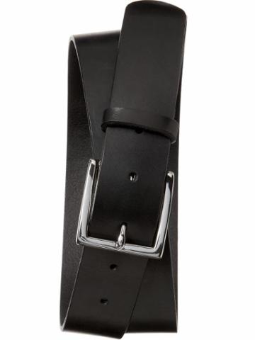 Banana Republic Men's Leather Black Modern Belt