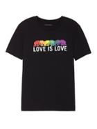 Banana Republic Mens Pride 2018 Love Is Love Crew-neck T-shirt (men';s Sizes) Black Size L