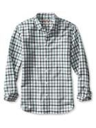 Banana Republic Mens Heritage Grant Fit Green Cotton/linen Shirt Size L Tall - Green