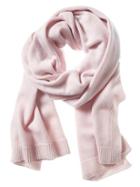 Banana Republic Todd &amp; Duncan Plaited Cashmere Scarf Size One Size - Cherry Blossom Pink