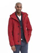 Banana Republic Mens Red Parka Size L Tall - Modern Red