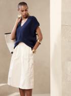 Petite Cima Oversized Sweater Vest