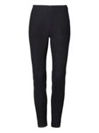 Banana Republic Womens Life In Motion Devon-fit Stretch Suede Legging Navy Size 16