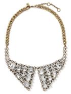Banana Republic Classic Rebel Mid Size Collar Necklace Size One Size - Brass