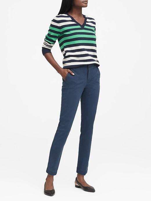 Banana Republic Sloan Skinny-fit Chino Ankle Pant