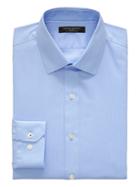 Banana Republic Mens Camden Standard-fit Non-iron Stretch Floral Shirt Marfa Blue Size Xxs