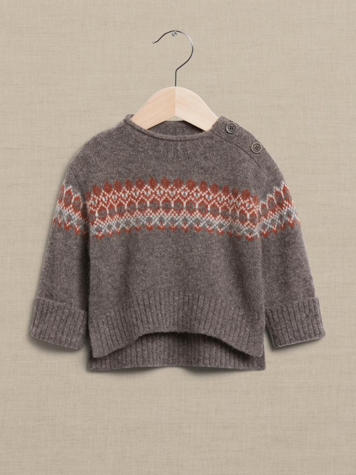 Baby Fair Isle Sweater