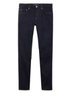 Banana Republic Mens Athletic Tapered Rapid Movement Denim Stay Blue Jean Stay Blue Wash Size 36w