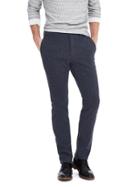 Banana Republic Mens Heritage Aiden Wool Blend Pant - Navy