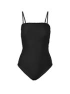 Banana Republic Womens Onia   Estelle Ribbed One-piece With Removeable Straps Black Size Xs