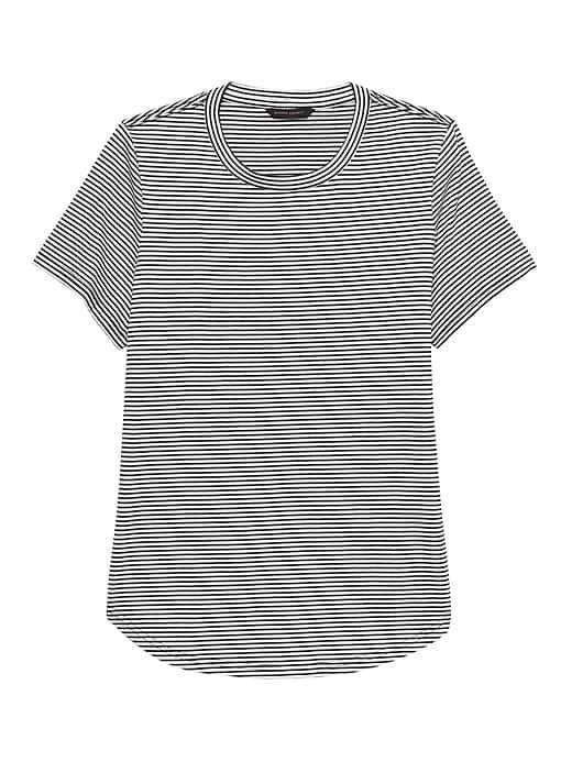 Banana Republic Supima Cotton Stripe T-shirt