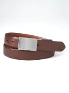 Banana Republic Mens Italian Leather Reversible Belt - Brown/black