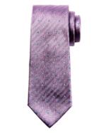 Banana Republic Mens Herringbone Dot Silk  Nanotex Tie Purple Fog Size One Size