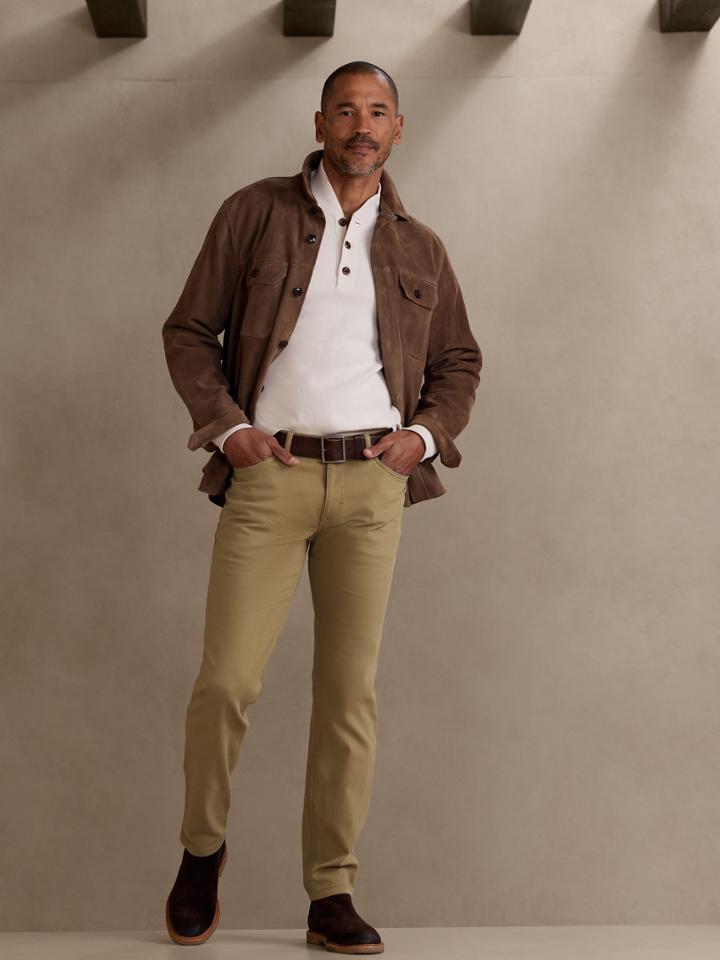 Slim Spring Corduroy Pant