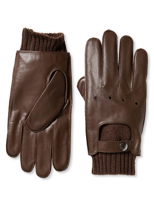 Banana Republic Goatskin Driving Glove - Sequoia
