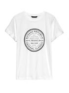 Banana Republic Womens Supima Cotton City Boyfriend T-shirt San Francisco Size Xs