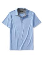 Banana Republic Mens Tailored Cotton/silk Polo Size L Tall - Cool Water