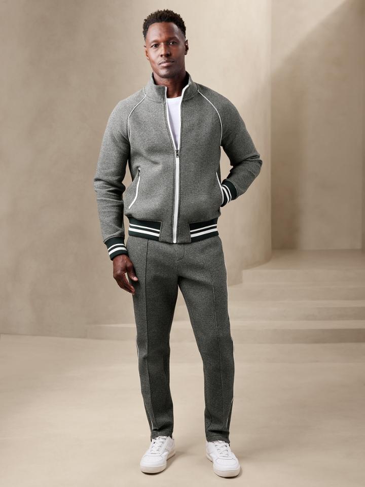 Scuba-knit Track Pant