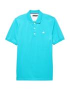 Banana Republic Mens Solid Pique Polo Shirt Turquoise Size Xs