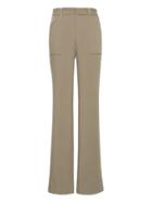 Banana Republic Womens Logan Trouser-fit Bi-stretch Utility Pant Tuscany Green Size 2