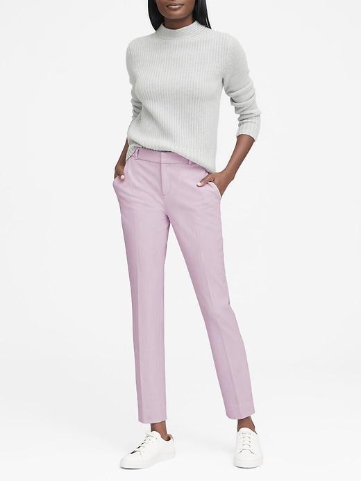 Banana Republic Ryan Slim Straight-fit Birdseye Pant