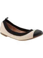 Banana Republic Aida Ballet Flat - Ivory Blush/ Black