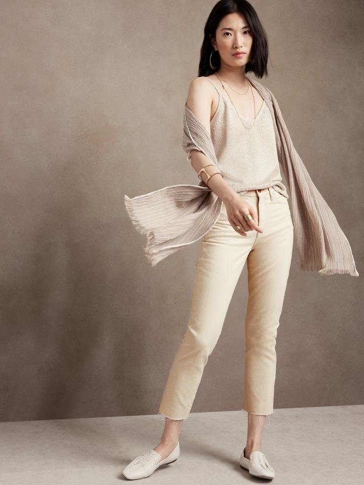 The Straight Ankle Jean