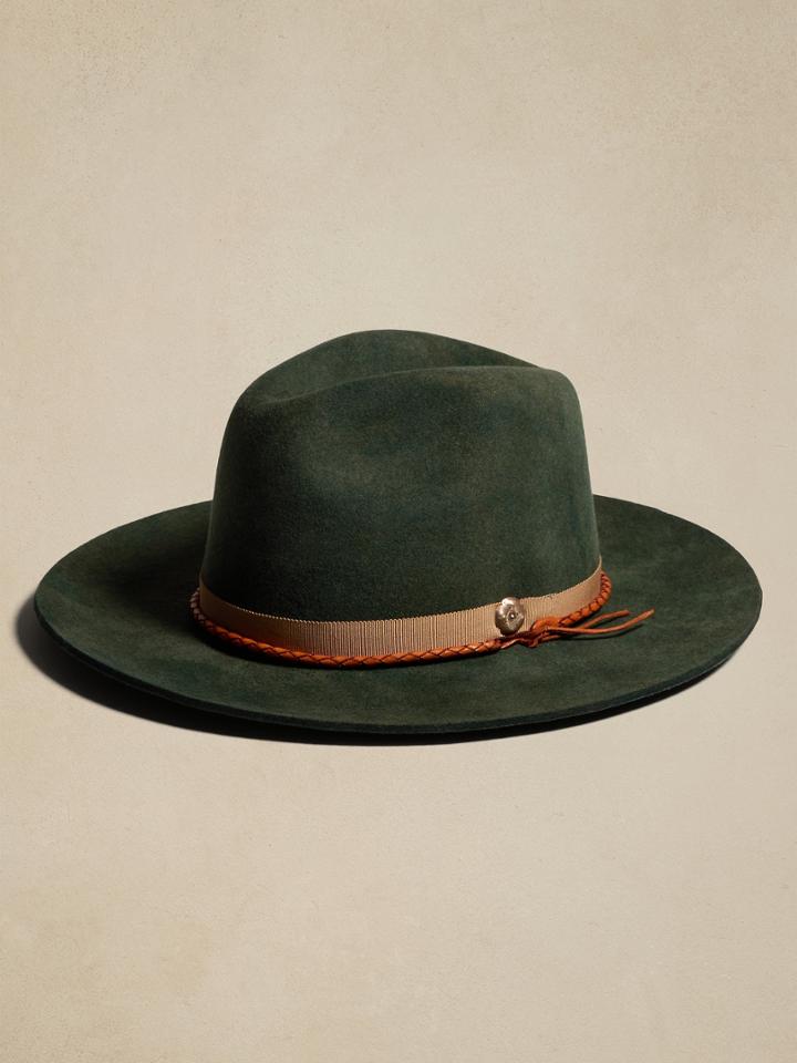 Hampui | Olive Handfold Fedora