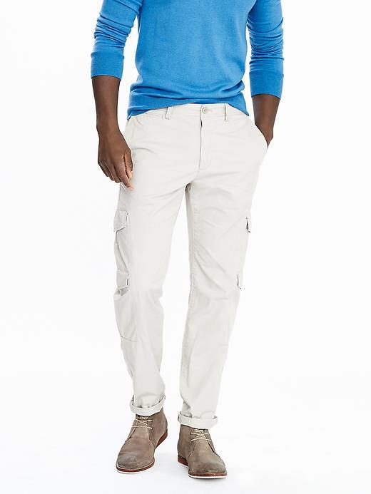 Banana Republic Mens Emerson 4 Pocket Cargo Size 34w 36l Tall - Khaki