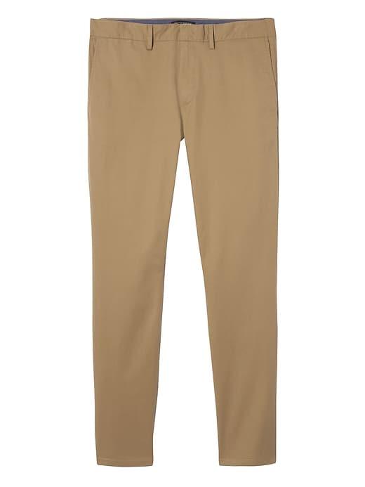 Banana Republic Mens Fulton Skinny Stretch Chino Pant Acorn Size 38w