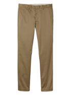 Banana Republic Mens Aiden Slim Rapid Movement Chino Pant Airforce Khaki Size 44w