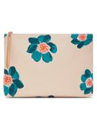 Banana Republic Floral Large Zip Pouch Size One Size - Painted Floral
