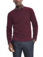 Banana Republic Mens Fleece Sweatshirt Crew - Burgundy