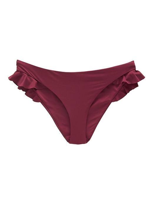 Banana Republic Eberjey   So Solid Torie Ruffle Bikini Bottom