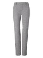 Banana Republic Womens Sloan Skinny-fit Texture Pant Charcoal Size 8
