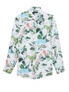 Banana Republic Petite Dillon Classic-fit Botanical Print Shirt