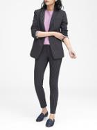 Banana Republic Long And Lean-fit Pinstripe Blazer