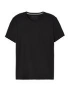 Banana Republic Mens Soft-wash Crew-neck T-shirt Black Size Xs