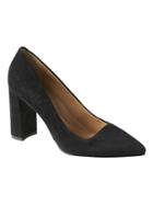 Banana Republic Womens Madison 12-hour Block-heel Pump Black Size 6
