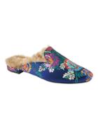 Banana Republic Womens Joie   Jean Brocade Slide Navy Size 8 1/2
