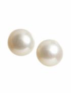 Banana Republic Genuine Freshwater Pearl Earrings - White